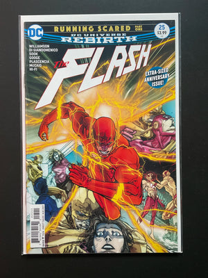 The Flash 25 DC Universe Rebirth Extra-Sized Anniversary Issue