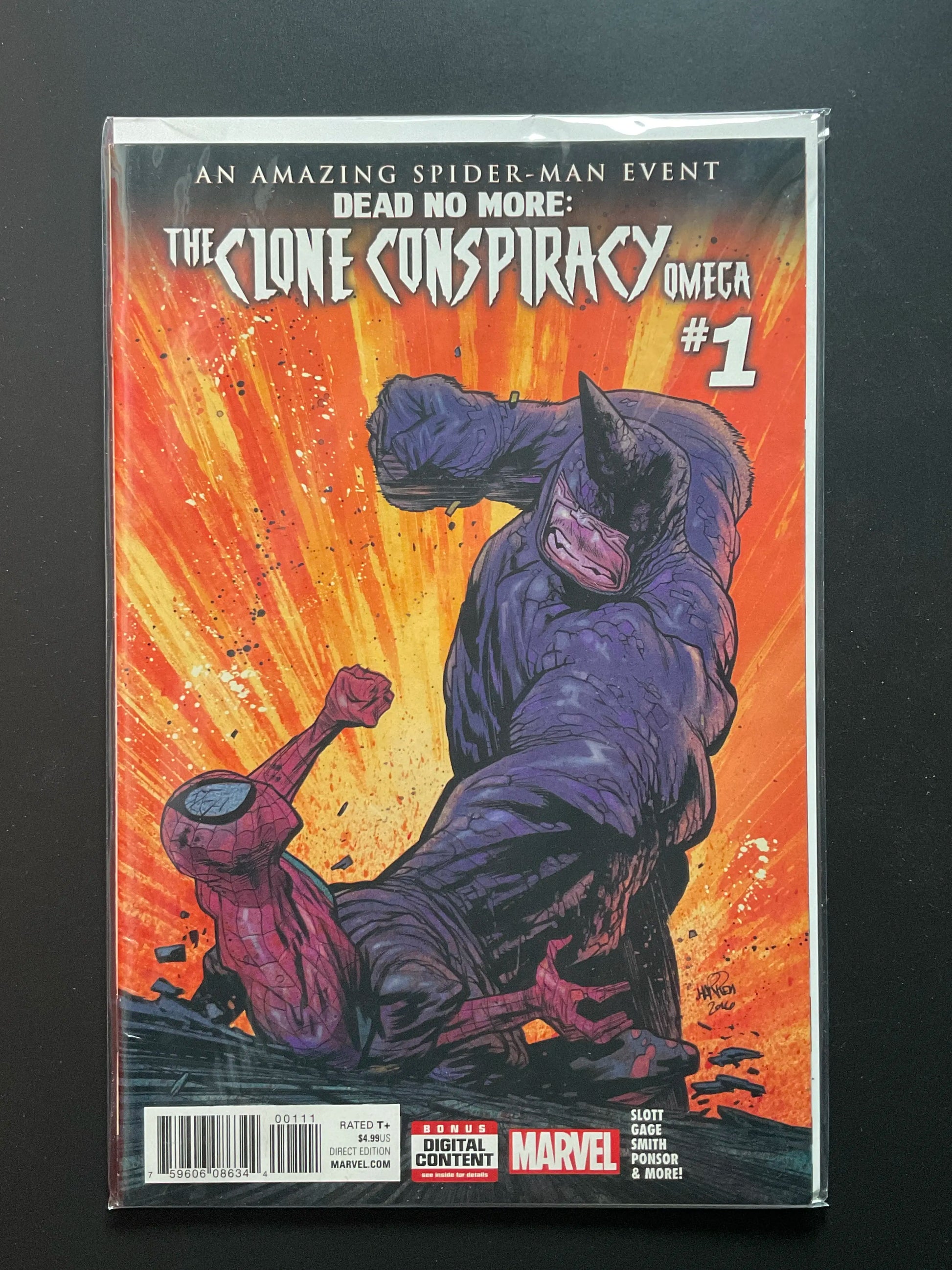 The Clone Conspiracy Omega 1 Marvel 2017 Spider-Man Event