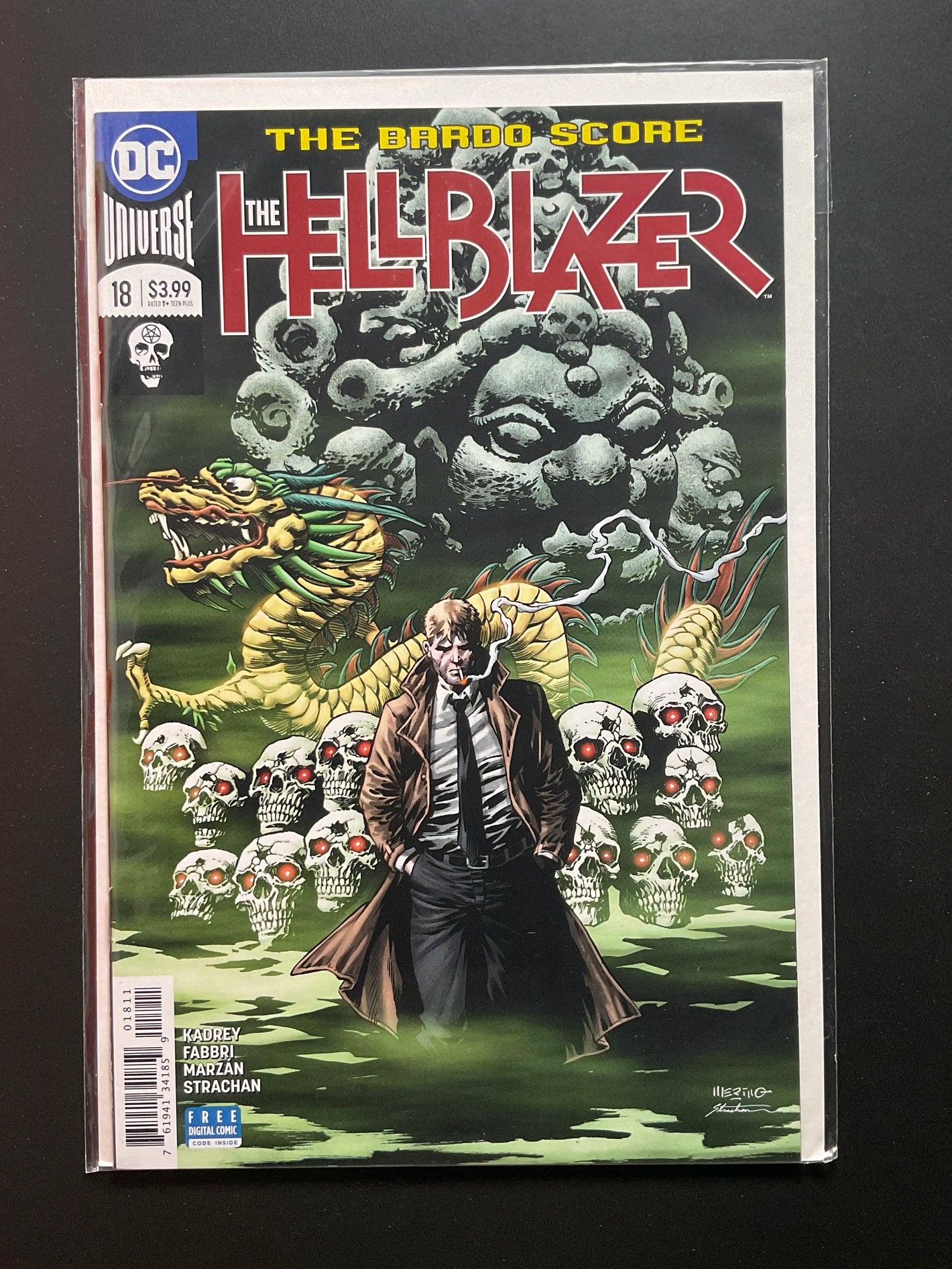 The Hellblazer 18 DC Universe 2018 The Bardo Score