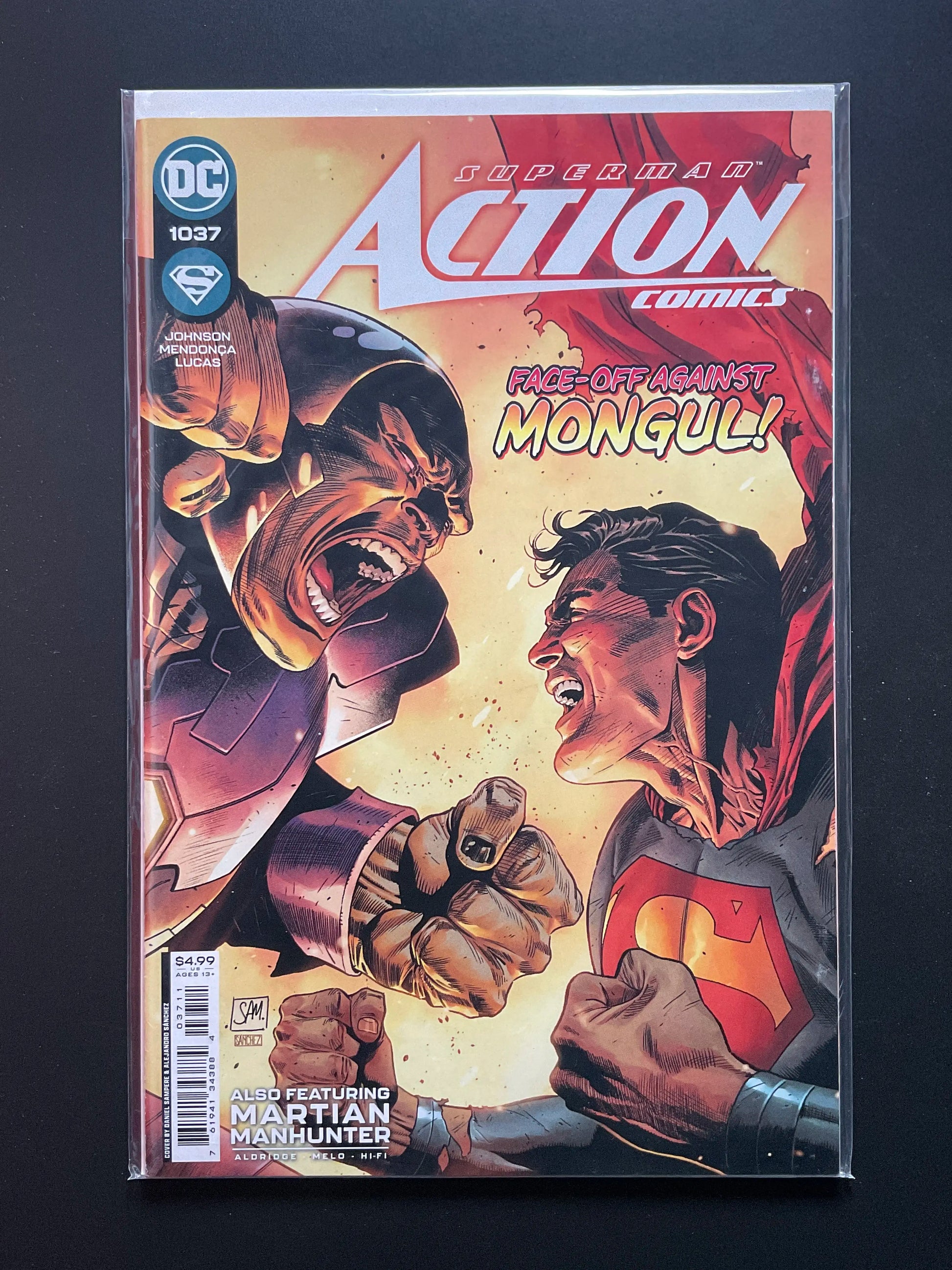 Action Comics 1037 DC Comics 2021 Superman vs Mongul