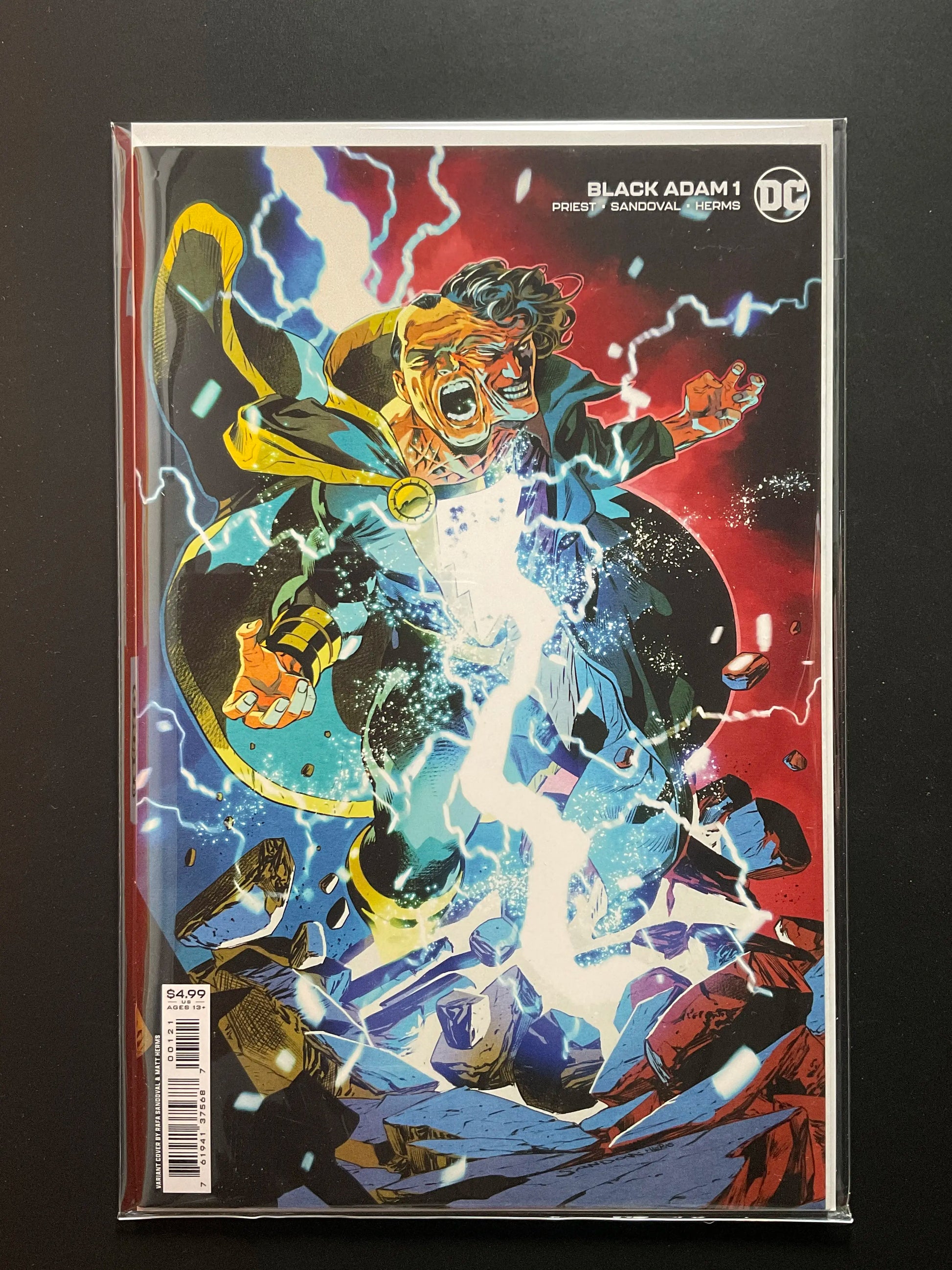 Black Adam 1 DC Comics 2022 Priest Sandoval Herms