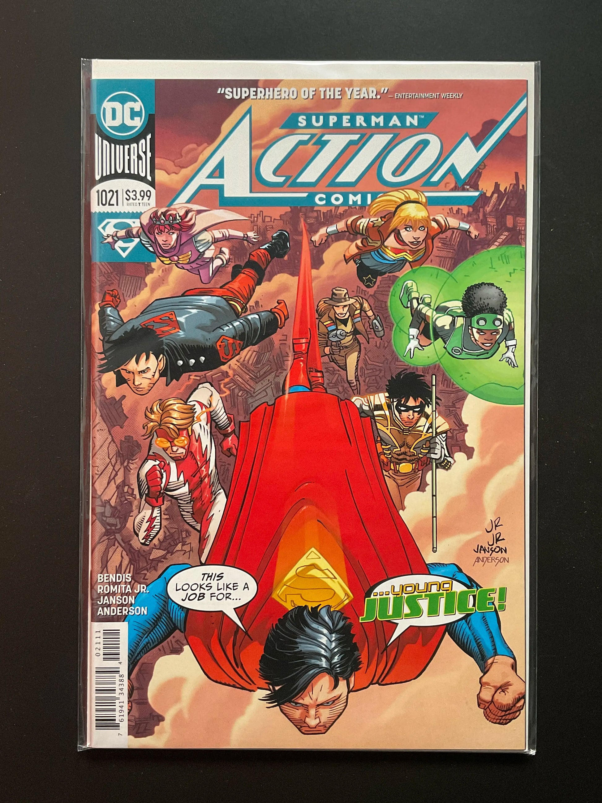 Action Comics 1021 DC Universe 2020 Bendis Romita Jr Young Justice