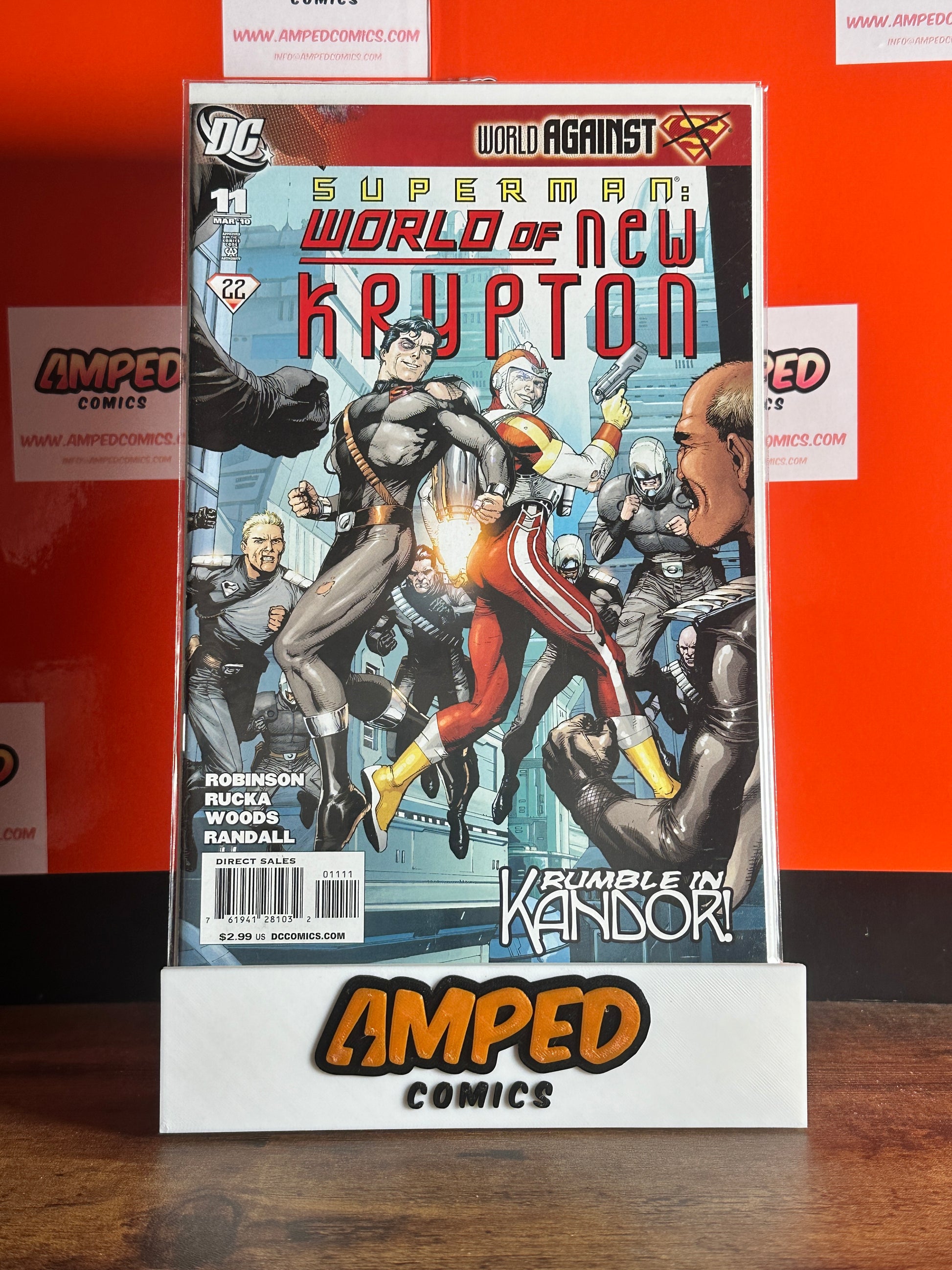 Superman World of New Krypton 11 DC Comics March 2010