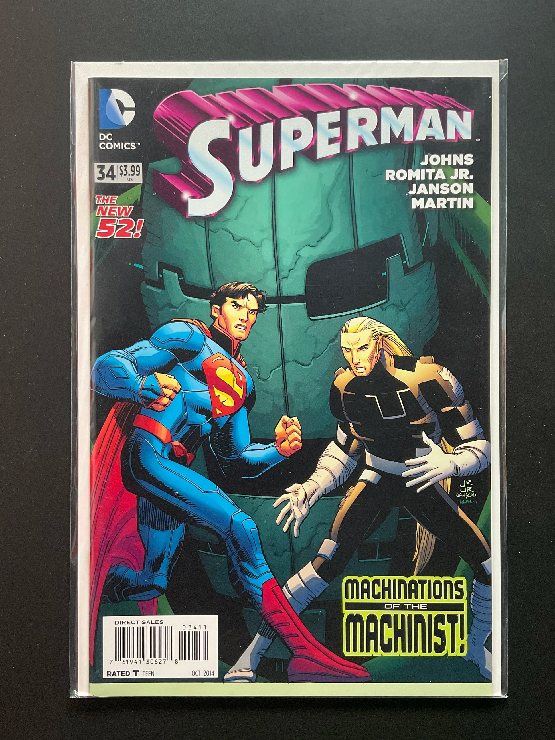 Superman 34 (Oct 2014) DC Comics - Johns, Romita Jr., Janson