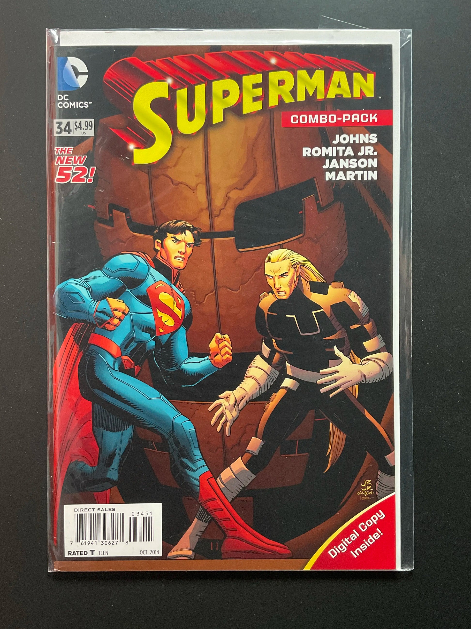Superman 34 Combo-Pack DC Comics Oct 2014 The New 52