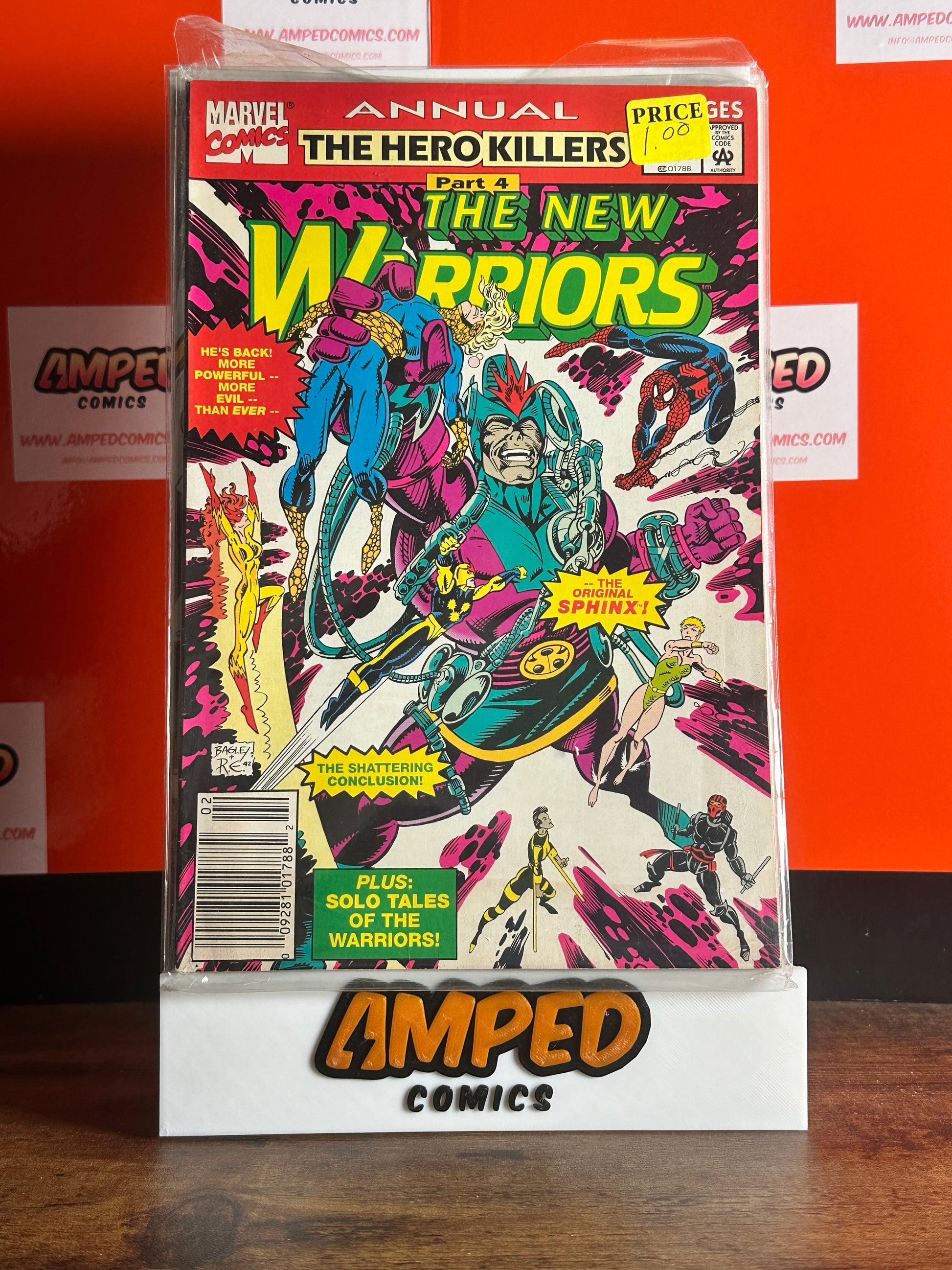 The New Warriors Annual 2 Marvel Comics 1992 Part 4 Hero Killers