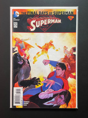 Superman 52 The Final Days of Superman DC Comics 2016
