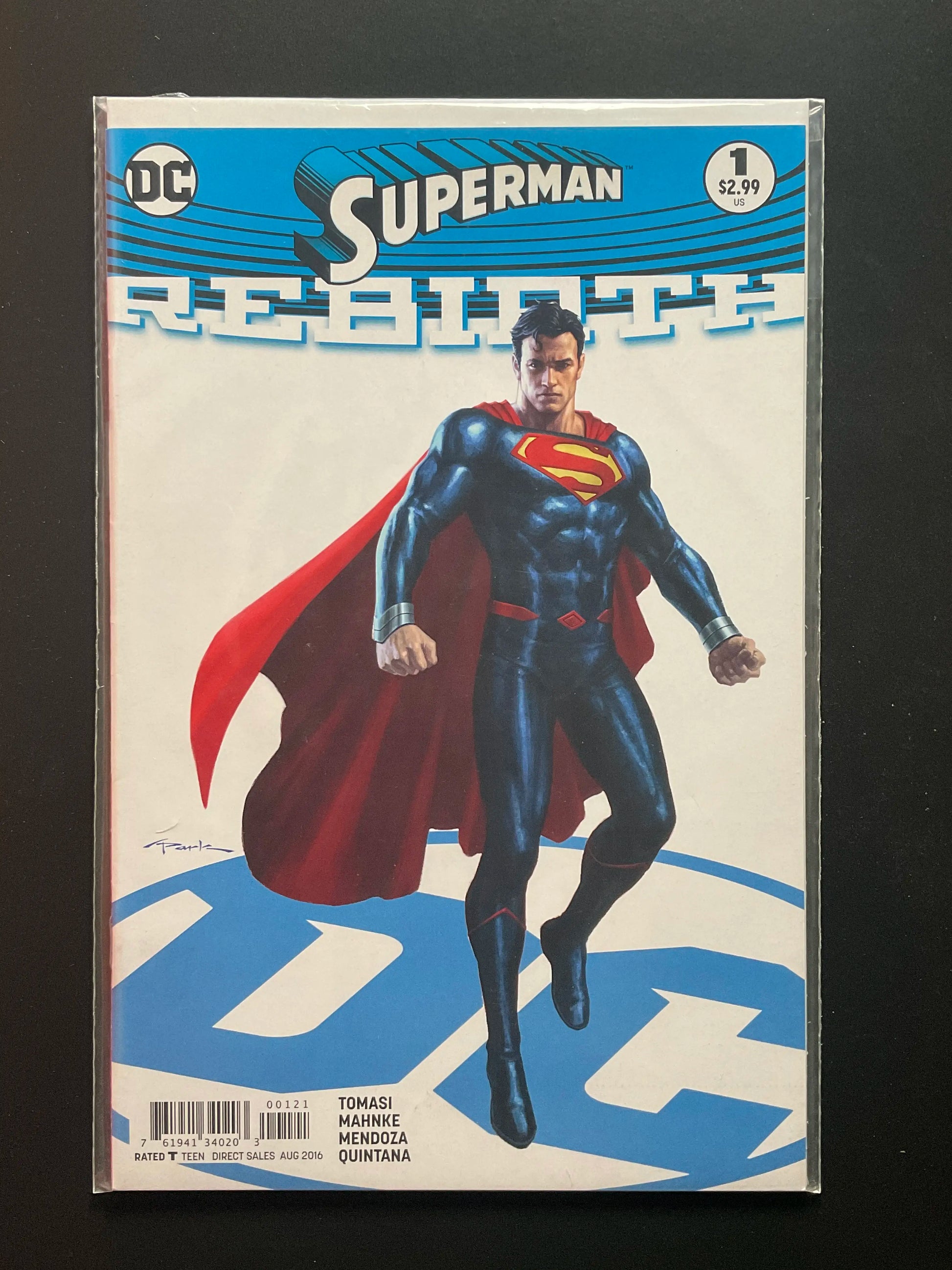 Superman Rebirth 1 DC Comics August 2016