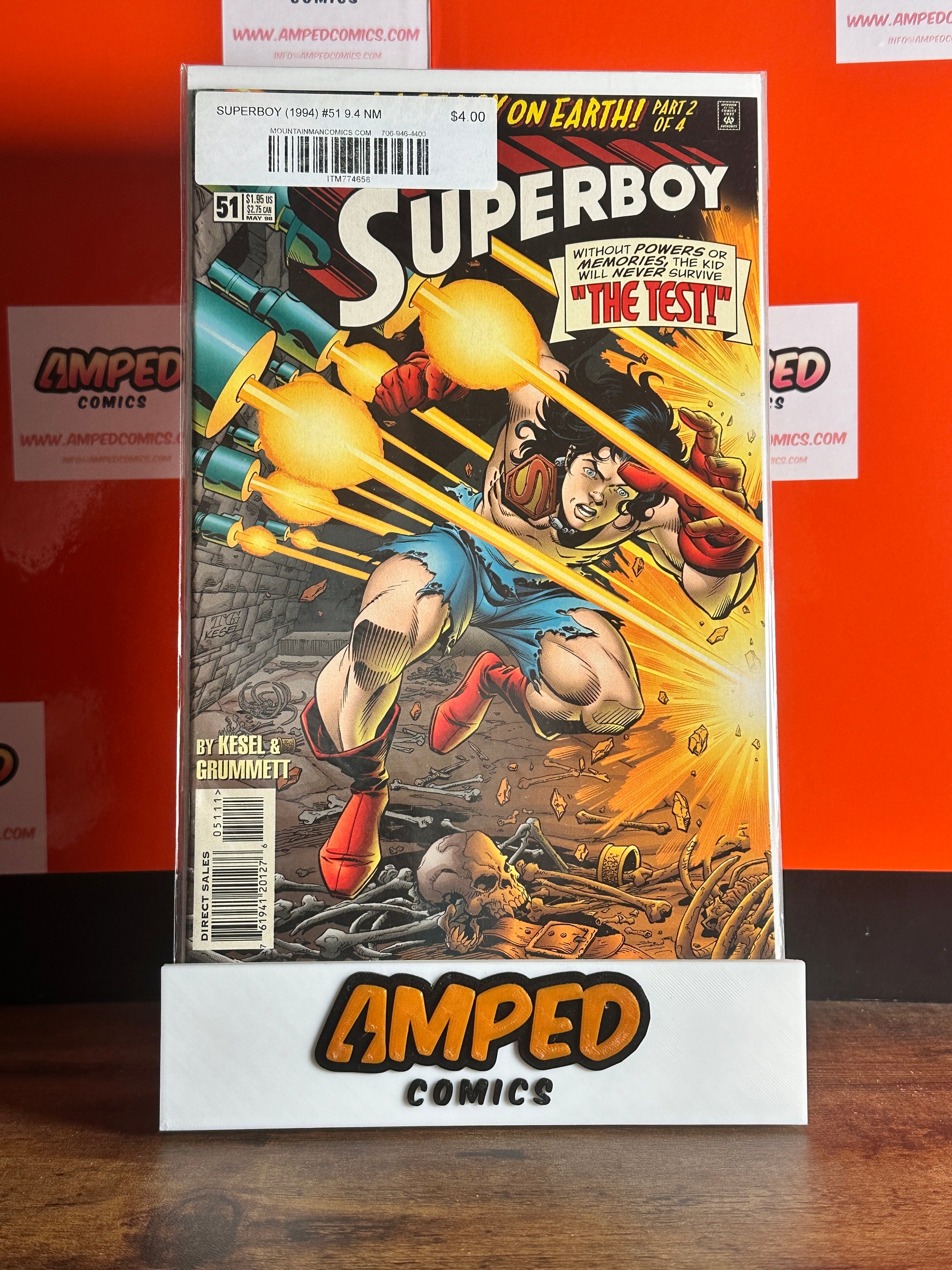 Superboy 51 (1994) DC Comics The Test Part 2 of 4
