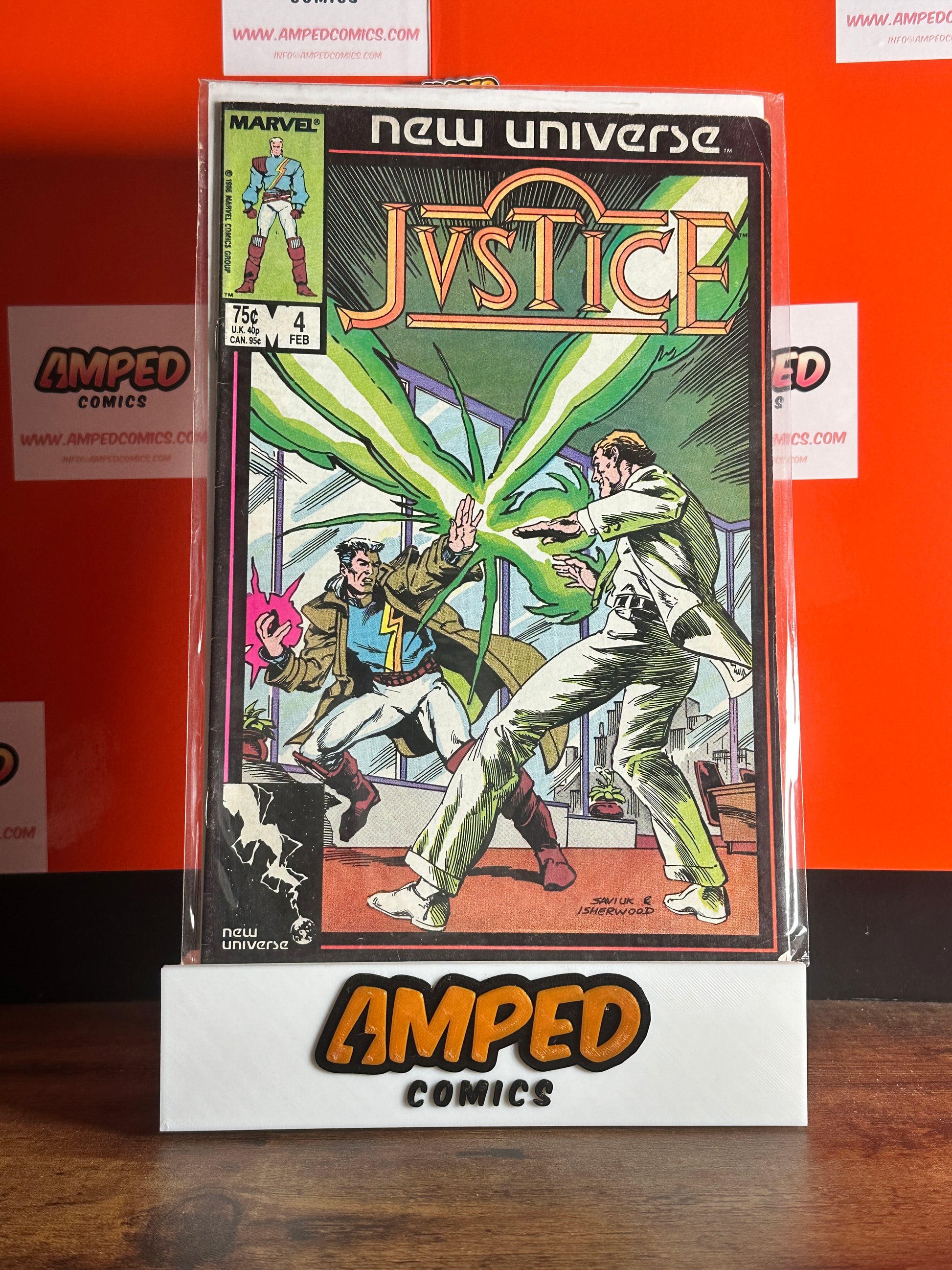 Justice 4 (Feb 1987) Marvel New Universe