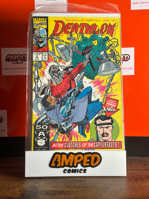 Deathlok 2 Marvel Comics Aug 1991 The Souls of Cyber-Folk Part 1