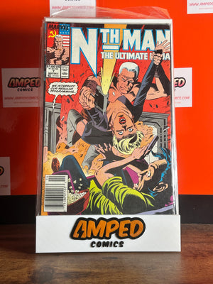 Nth Man The Ultimate Ninja 7 Marvel Comics Dec 1989
