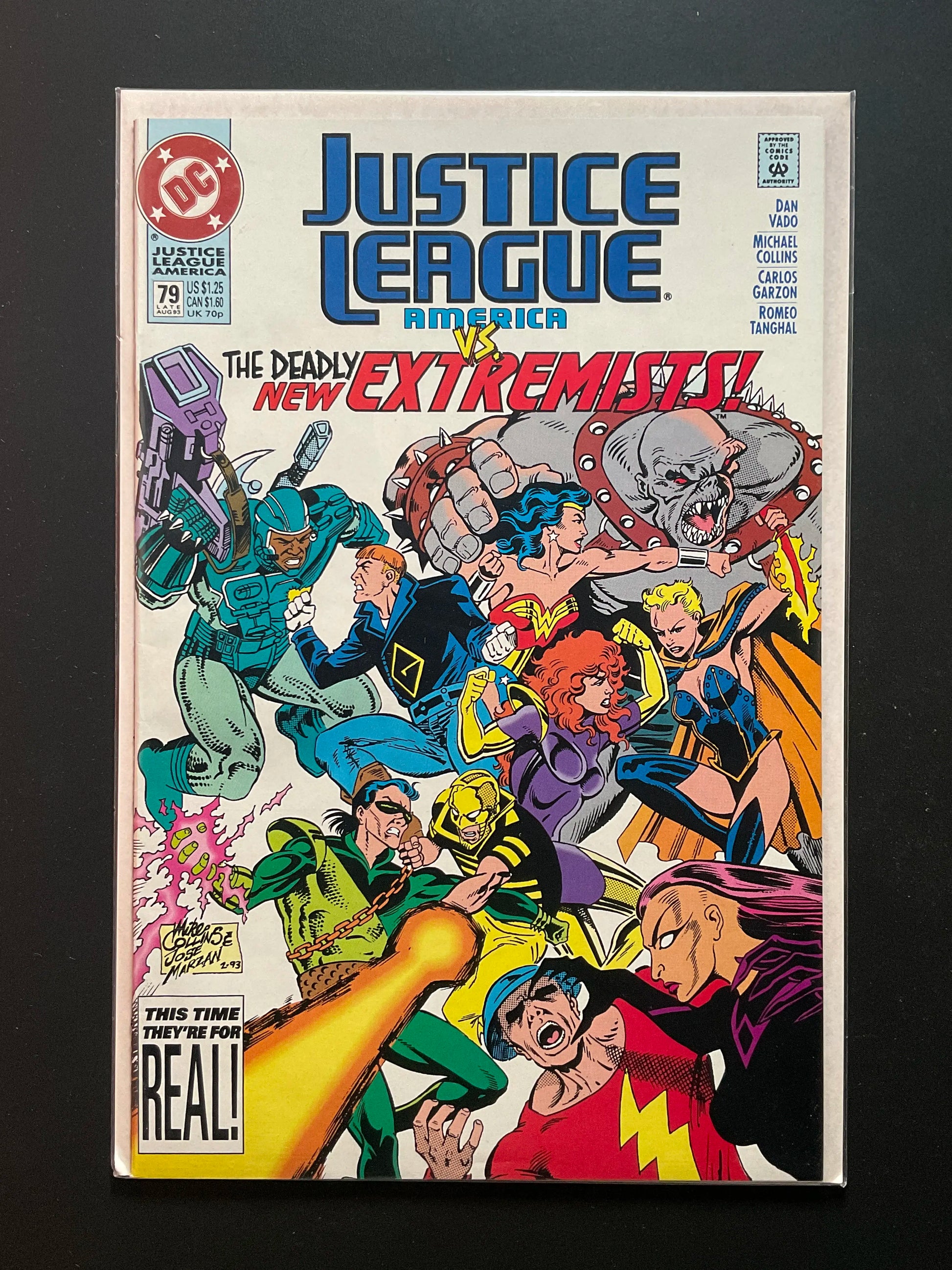 Justice League America 79 DC Comics 1993 The Deadly New Extremists