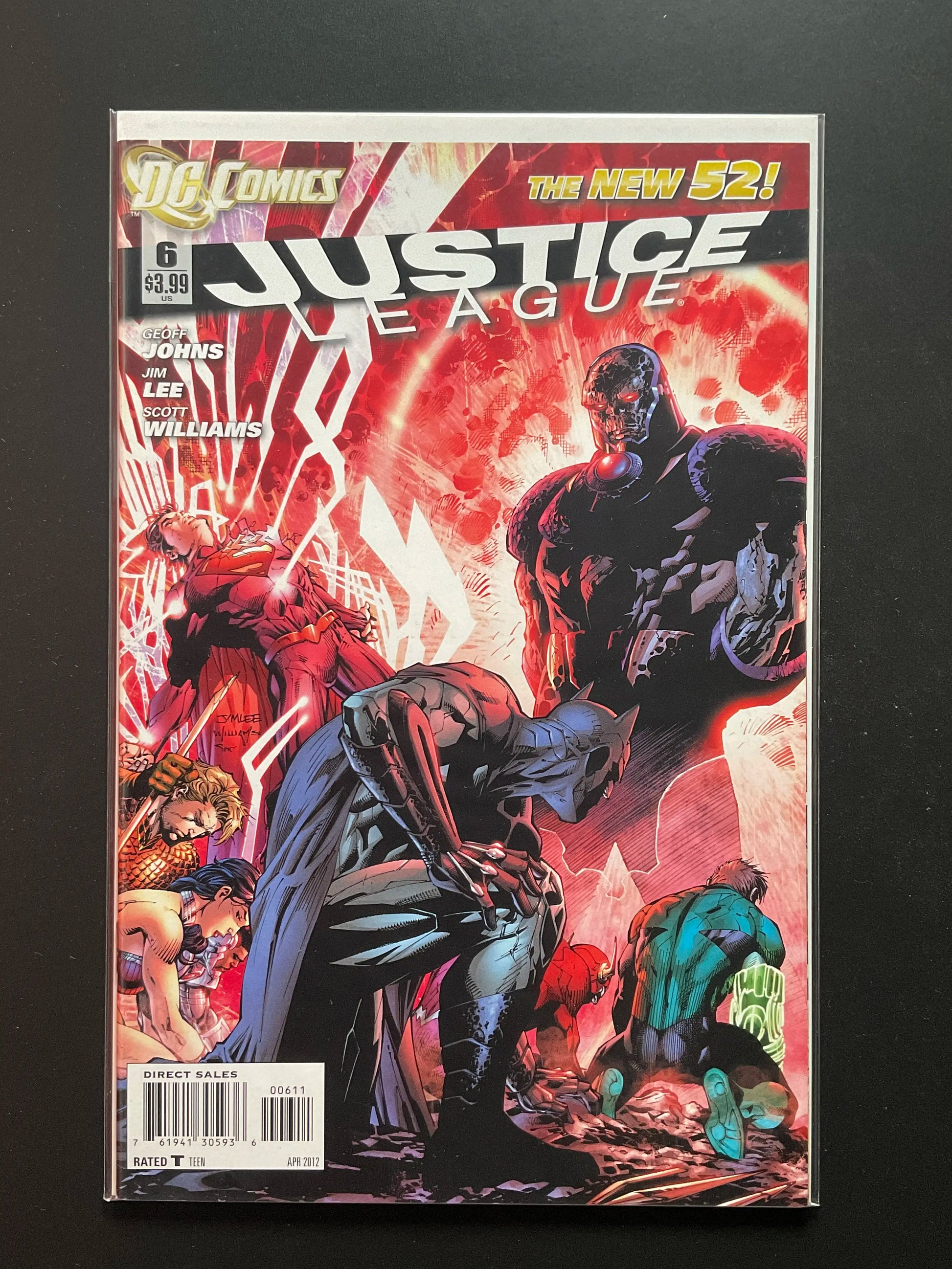 Justice League 6 DC Comics The New 52 April 2012