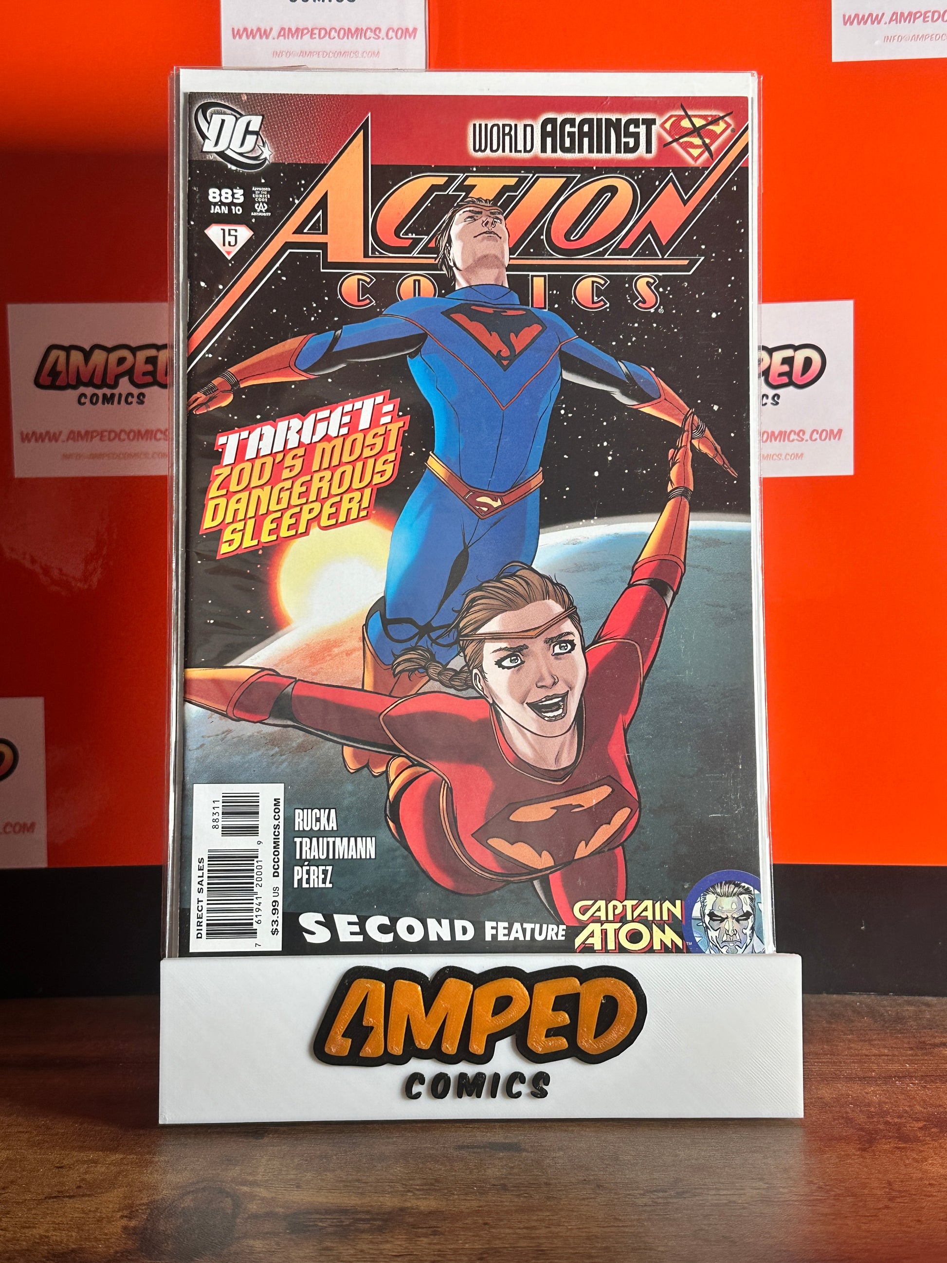 Action Comics 883 DC Comics Jan 2010 World Against Superman