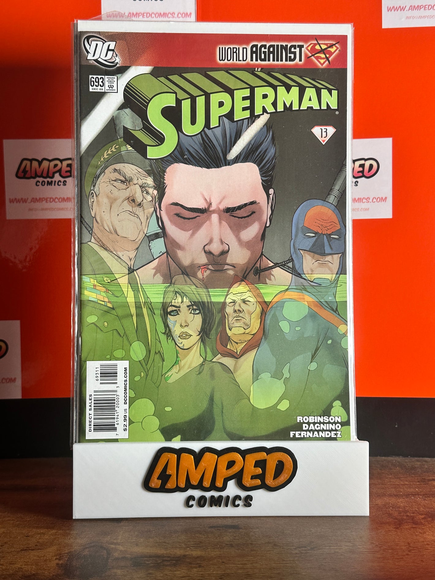 Superman 693 DC Comics World Against Superman