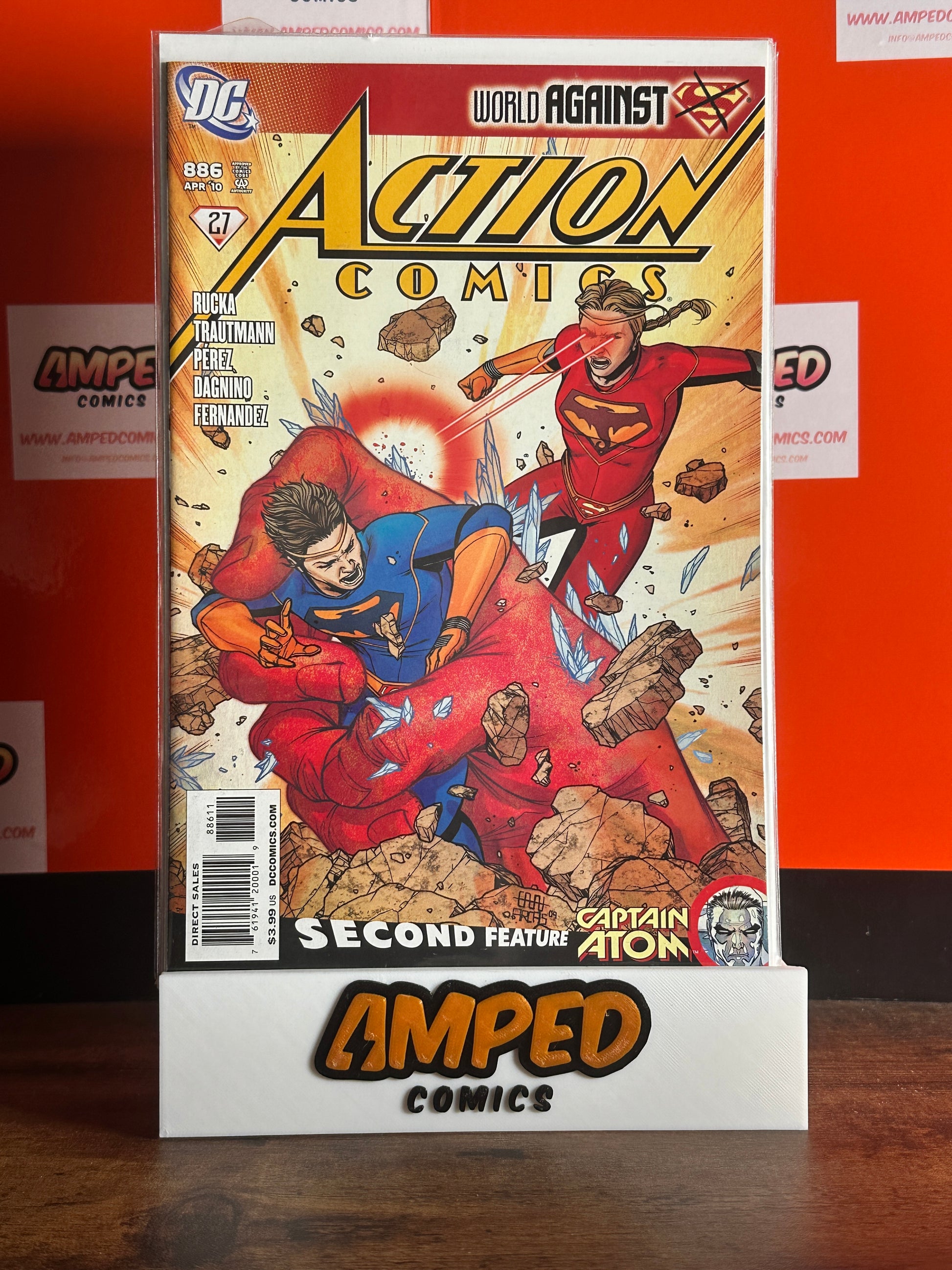 Action Comics 886 DC Comics Apr 2010 World Against Superman