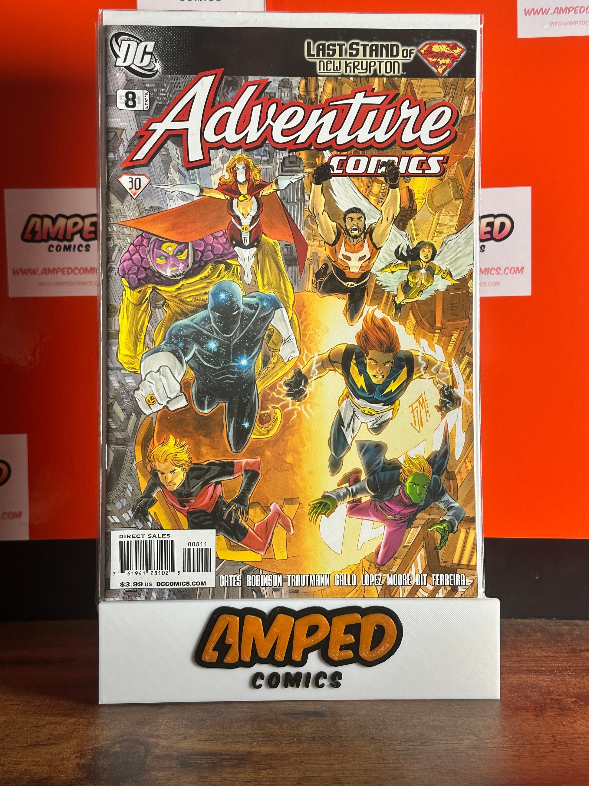Adventure Comics 8 (2010) DC Last Stand of New Krypton