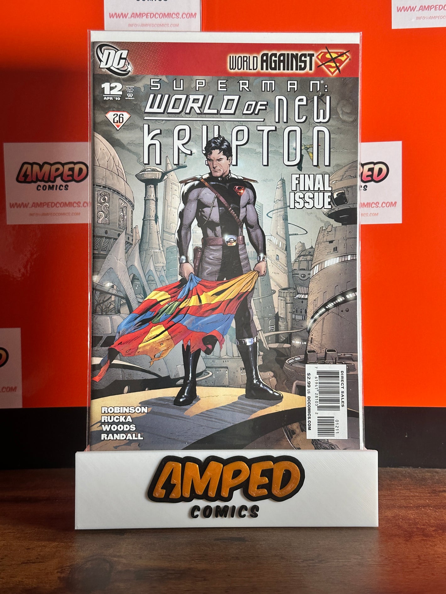 Superman World of New Krypton 12 Final Issue DC Comics 2010