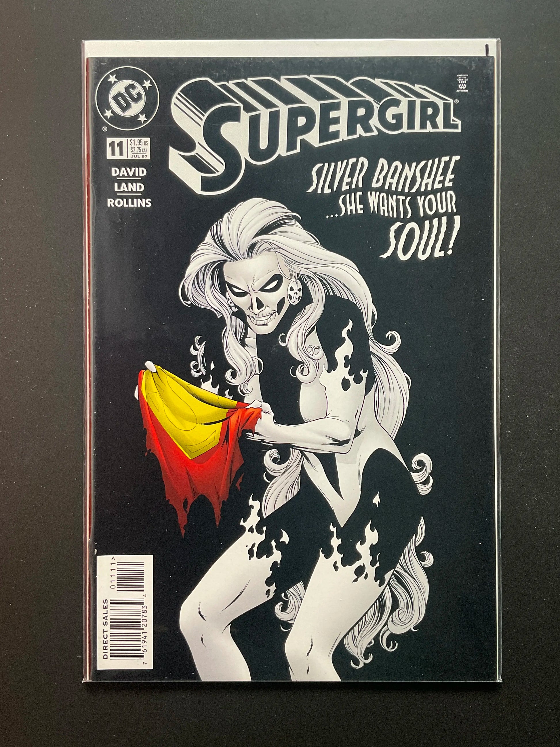 Supergirl 11 DC Comics Jul 1997 Silver Banshee Appearance