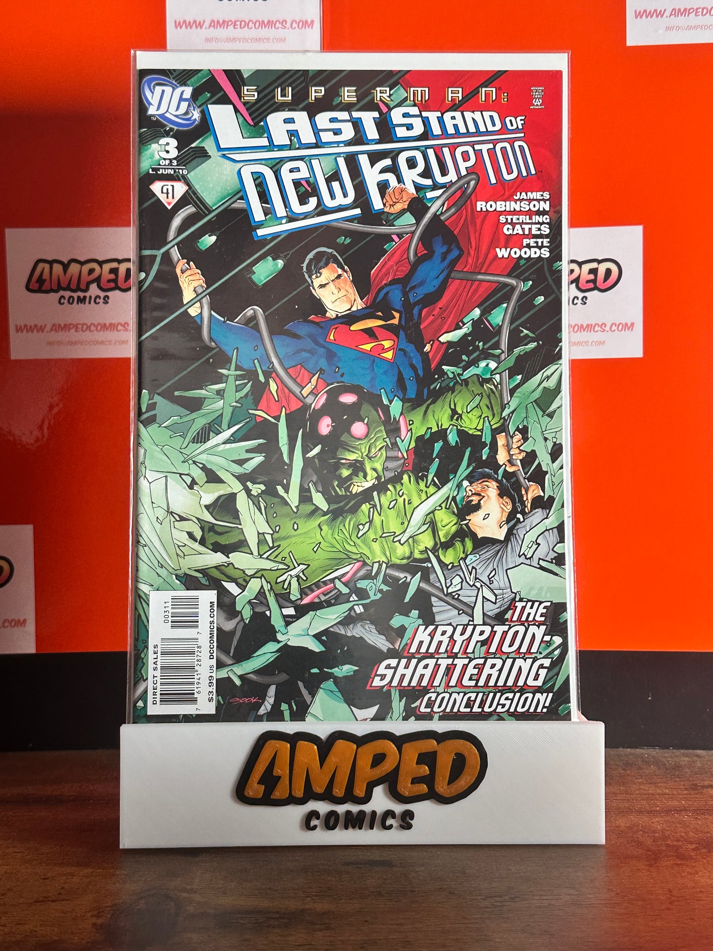 Superman Last Stand of New Krypton 3 DC Comics Jun 2010