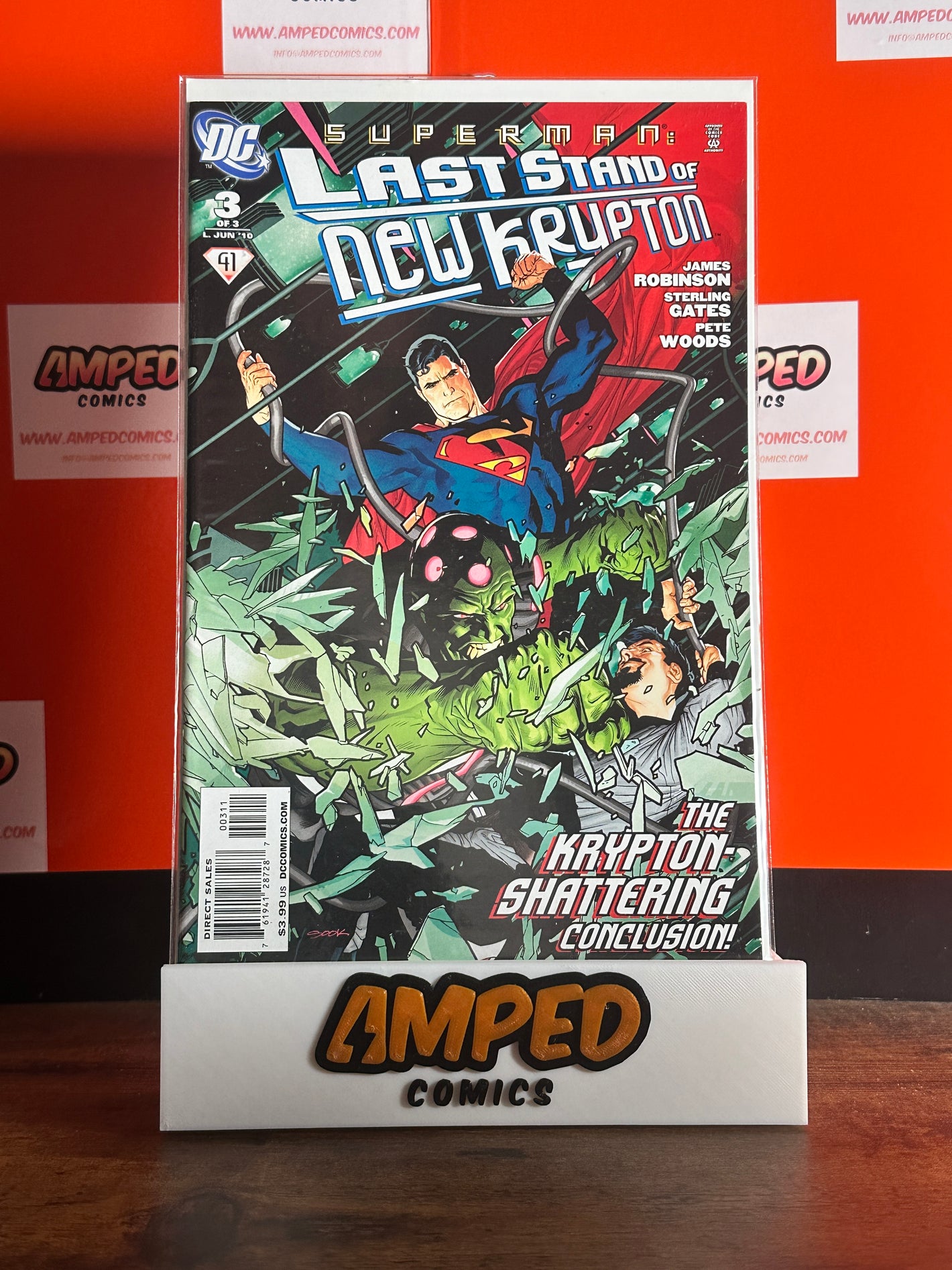 Superman Last Stand of New Krypton 3 DC Comics 2010