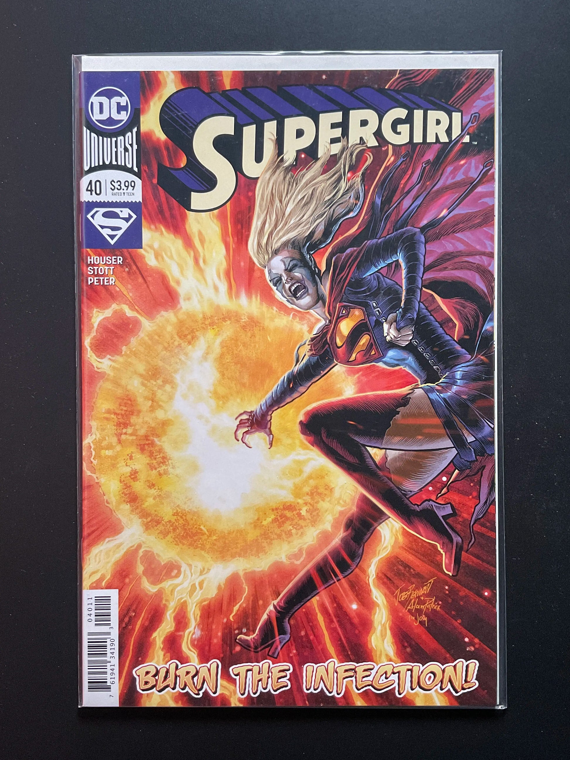 Supergirl 40 DC Universe 2020 Burn the Infection