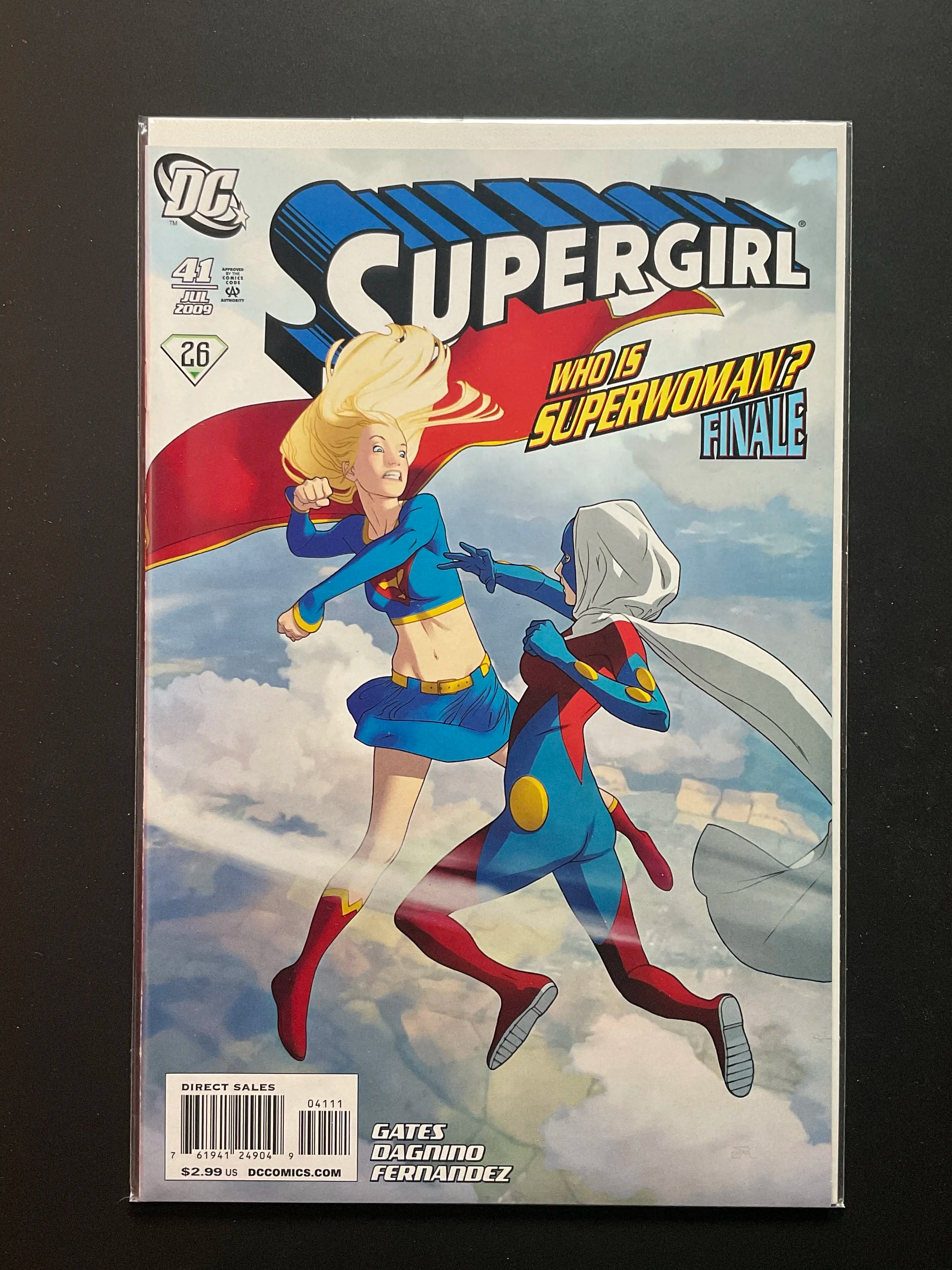Supergirl 41 DC Comics Jul 2009 Who Is Superwoman Finale