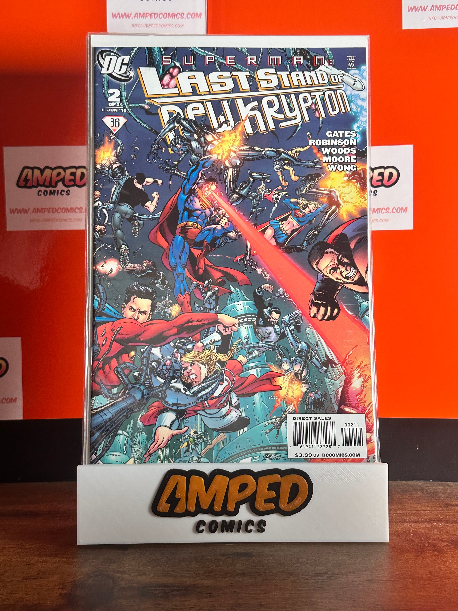 Superman Last Stand of New Krypton 2 DC Comics Jun 2010
