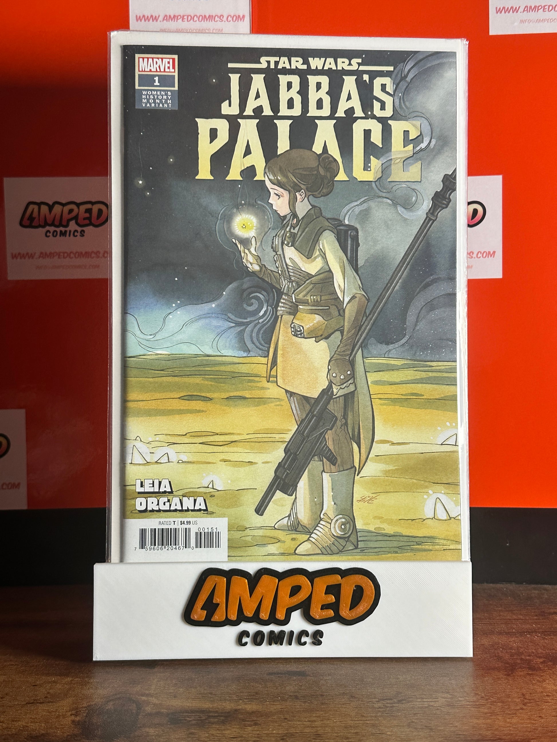 Star Wars Jabbas Palace 1 Marvel Leia Organa Variant
