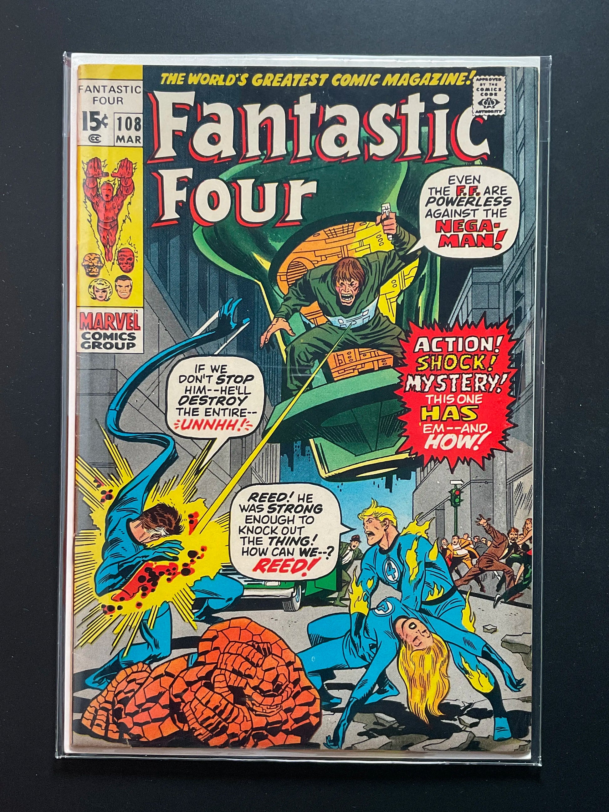 Fantastic Four 108 Marvel Comics March 1971