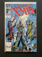 Classic X-Men 32 Marvel Comics April 1989 Storm Wolverine