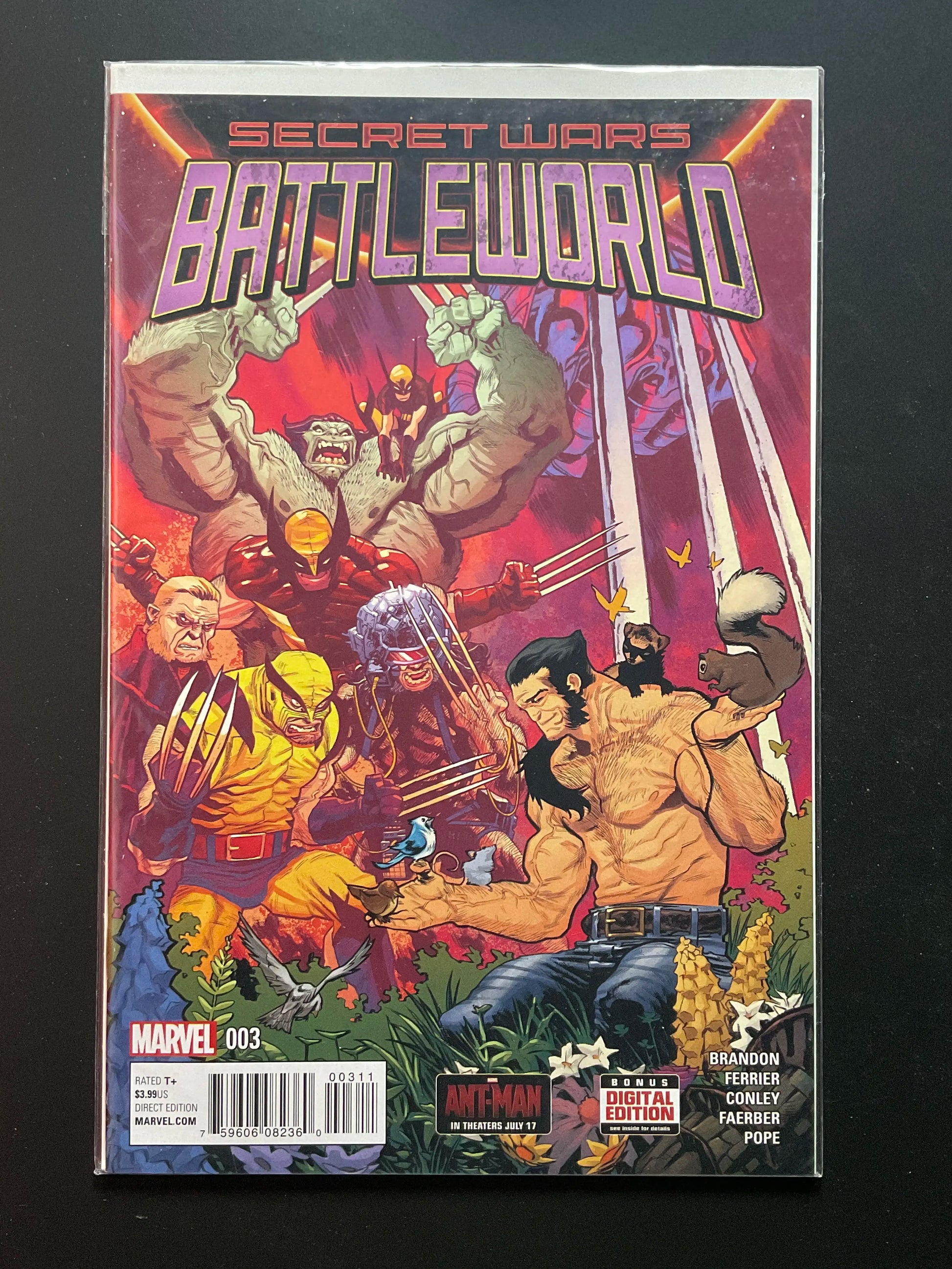 Secret Wars Battleworld 3 Marvel Comics 2015