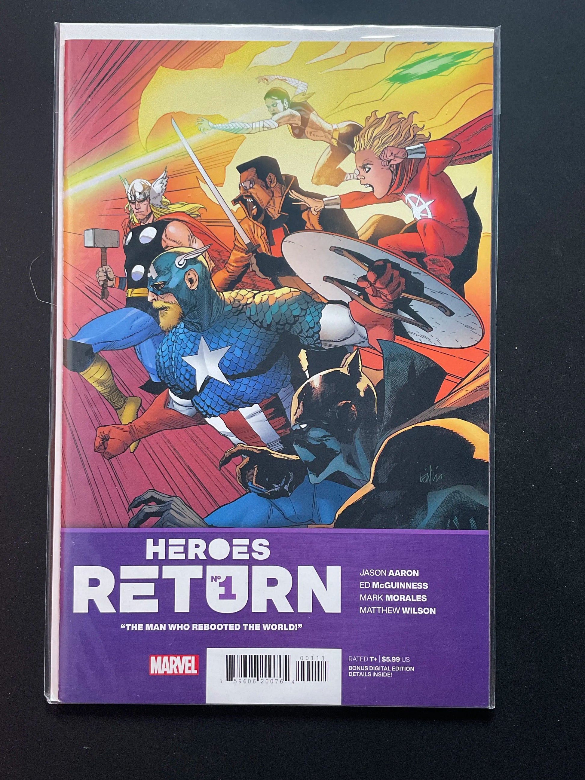 Heroes Return 1 Marvel 2021 Jason Aaron Ed McGuinness