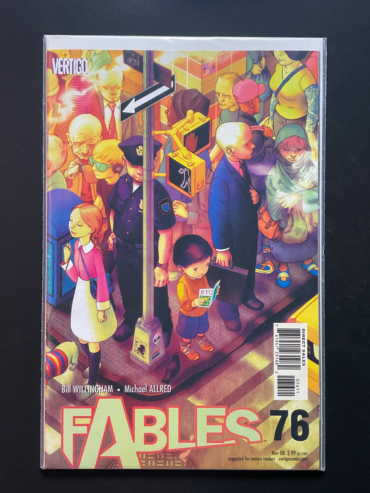Fables 76 Vertigo Comics Nov 2008 Bill Willingham Michael Allred