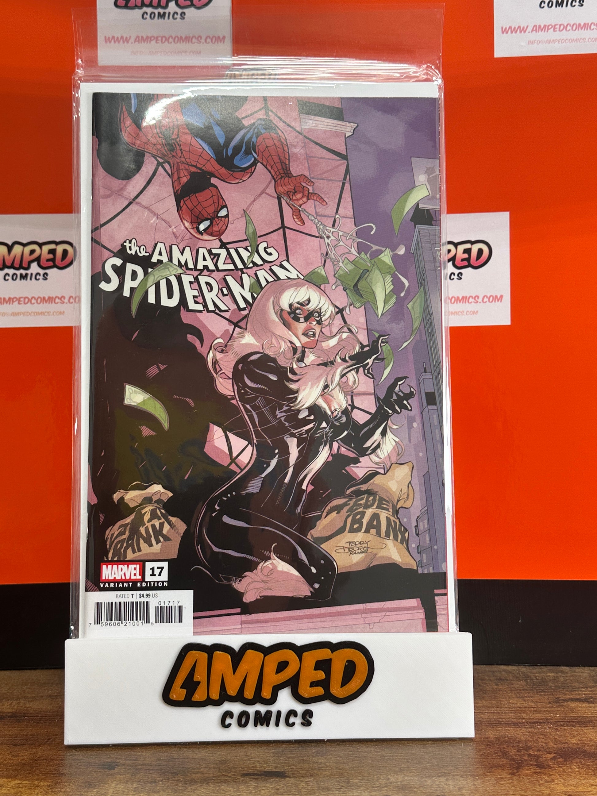 AMAZING SPIDER-MAN VOLUME 7 #17 COVER E INCENTIVE TERRY DODSON VARIANT 