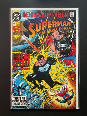 Superman in Action Comics 691 DC Comics 1993 Reign of the Supermen
