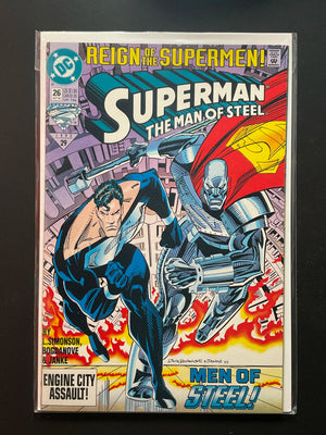 Superman The Man of Steel 26 DC Comics 1993 Reign of the Supermen