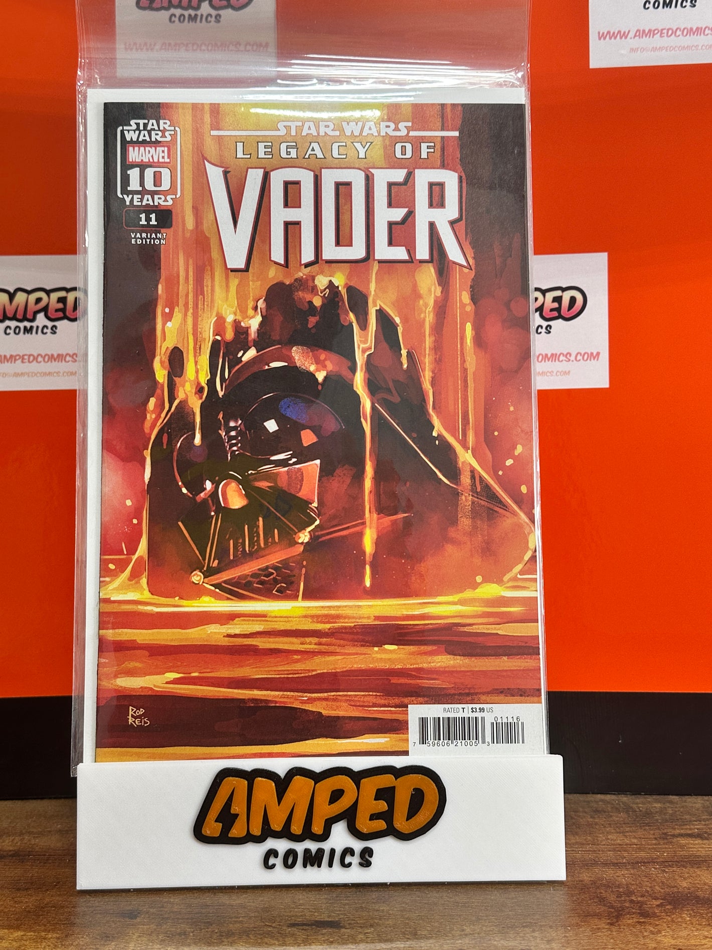 Star Wars Legacy of Vader 11 Rod Reis 1:25 Variant Edition - Marvel Comics
