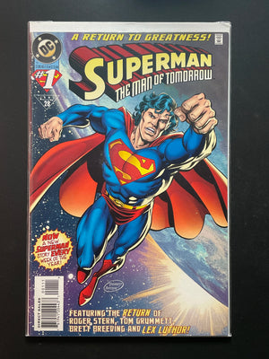 Superman The Man of Tomorrow 1 (DC, 1995) - Return of Lex Luthor