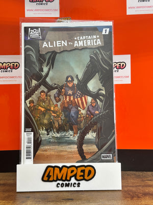 Alien vs. Captain America #1 Marvel 1:50 Variant Phil Noto
