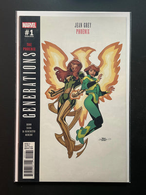 Generations Phoenix Jean Grey 1 Variant Edition Marvel 2017