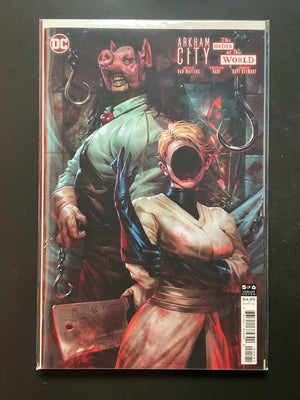 Arkham City The Order of the World 5 Variant Cover DC Comics