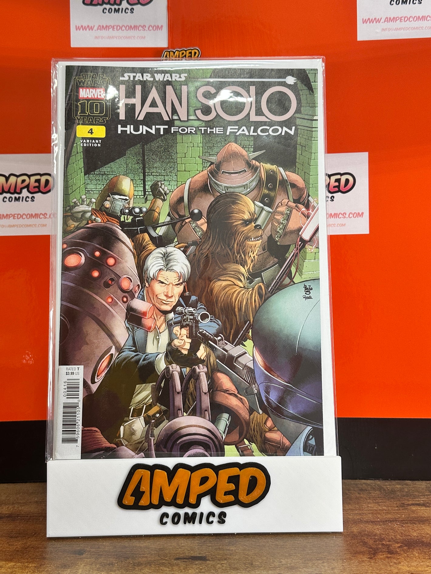 Star Wars: Han Solo Hunt For The Falcon #4 1:25 Paulo Siqueira Variant