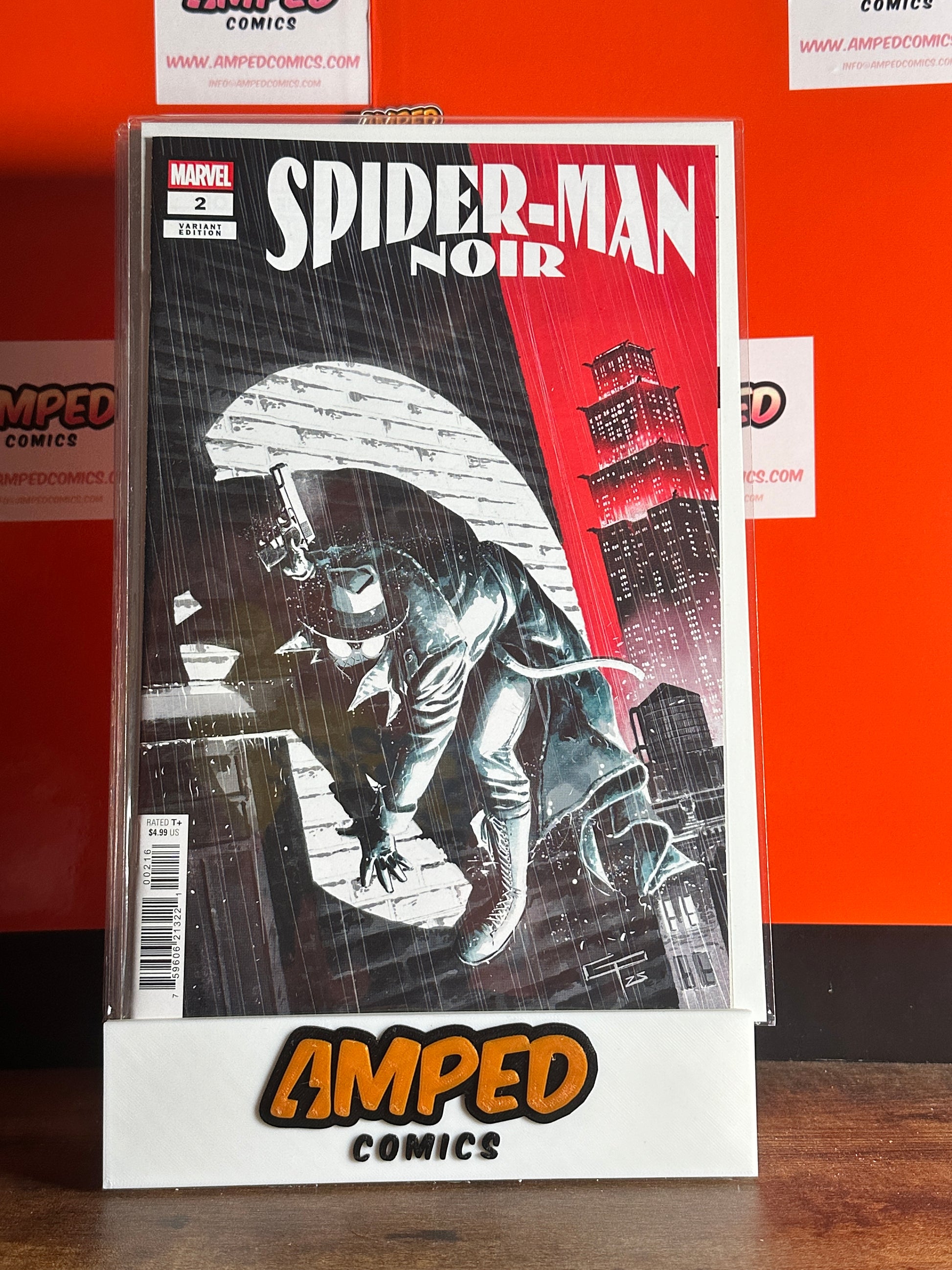 Spider-Man Noir #2 1:25 Germán Peralta Ratio Variant Marvel Comics
