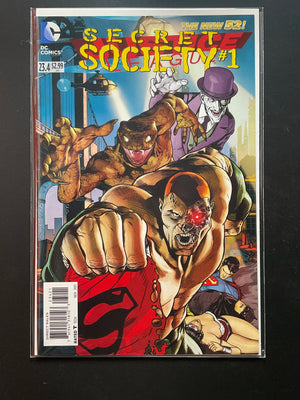 Secret Society 1 DC Comics The New 52 Nov 2013
