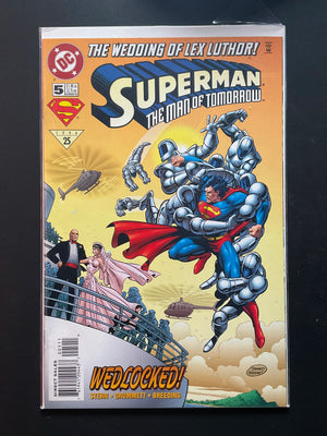 Superman The Man of Tomorrow 5 (1996) DC Comics - Wedding of Lex Luthor