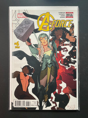 A-Force 6 (2016) Marvel Comics - Thompson, Caldwell, Hanna