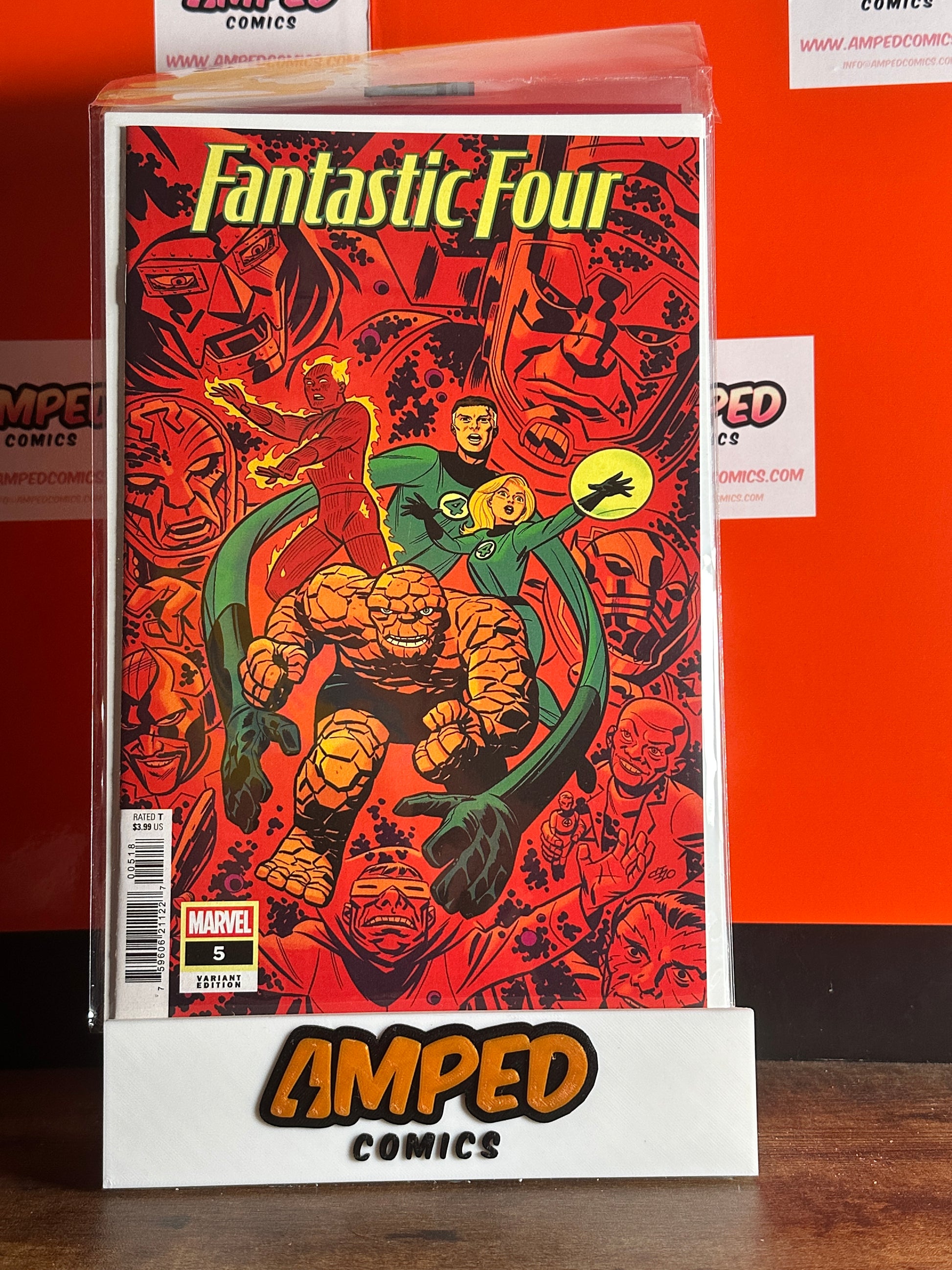 FANTASTIC FOUR #5 (2025)-1:25 MICHAEL CHO VARIANT- MARVEL