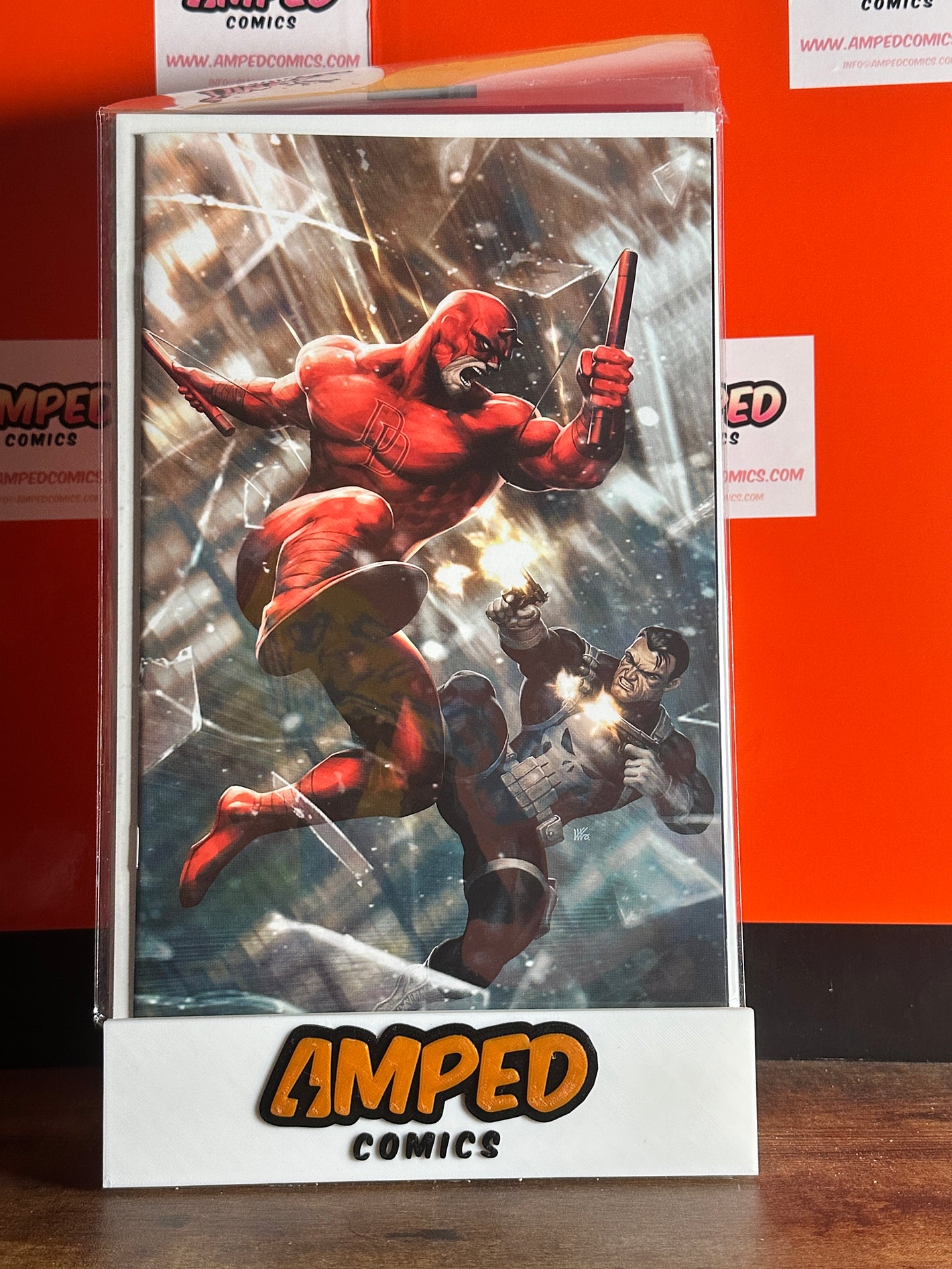 DAREDEVIL/PUNISHER: THE DEVIL'S TRIGGER #1 (1:100 Virgin Variant) Kunkka Lim